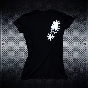 Mosh Pit Nation Logo Tee Chicks - Back