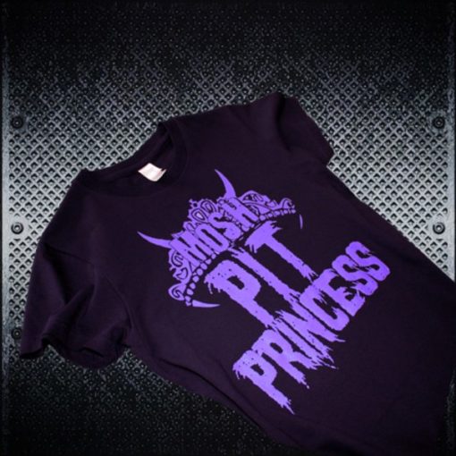 Mosh Pit Princess - Girls Heavy Metal Tshirts 1