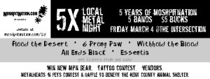 MoshPitNation 5x local metal night 3-4-16