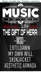 Local Upcoming Show - The Gift Of Hera