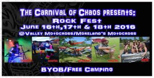 Carnival of Chaos - Morelands - 6.16.15
