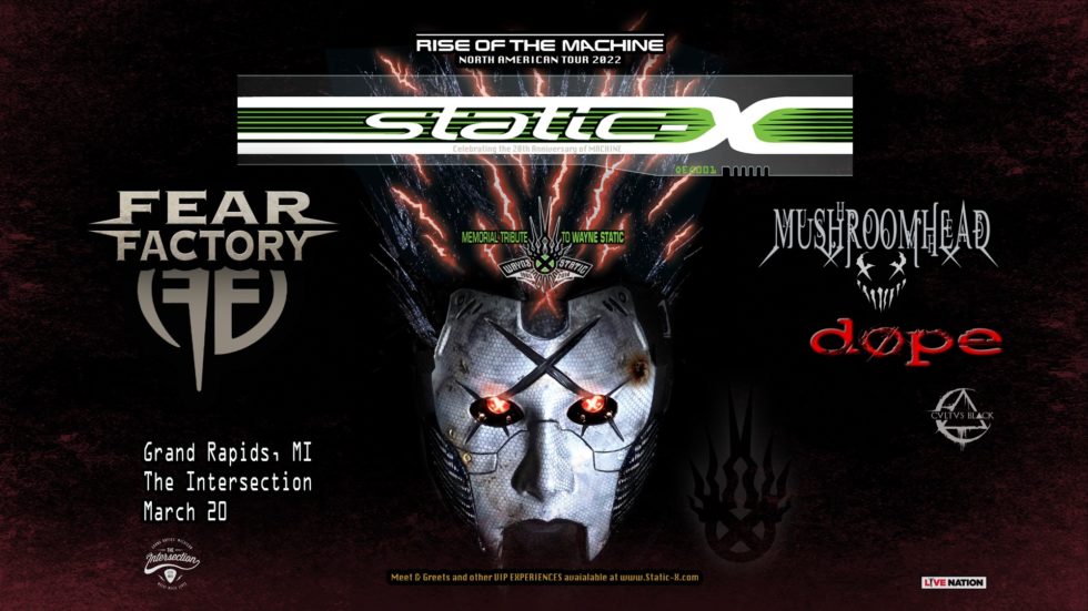 StaticX Rise Of The Machine 2023 MoshPitNation