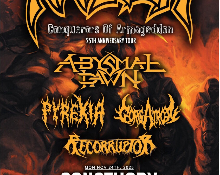 Krisiun sanctuary 2025 flyer