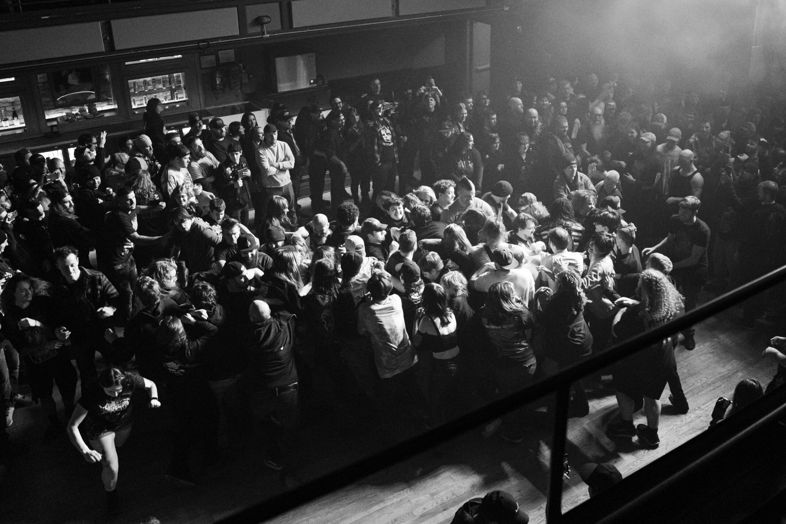 Aborted's wall of death in Detroit Michigan December 2025