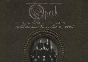 Opeth 2026 tour